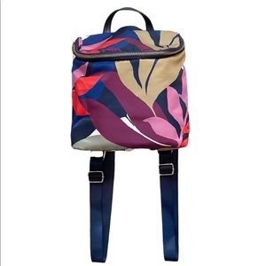 A New Day Mini Backpack Tropical Colorful Print Women’s GUC